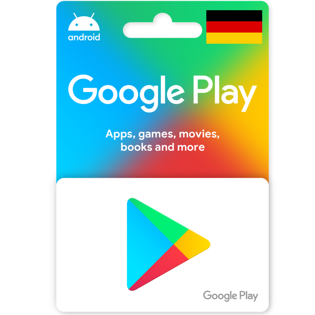 Google Play Store Gift Card Germany €100