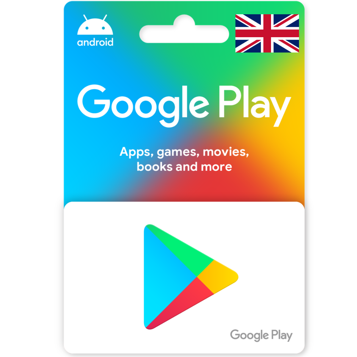 Google Play Store Gift Card UK £100
