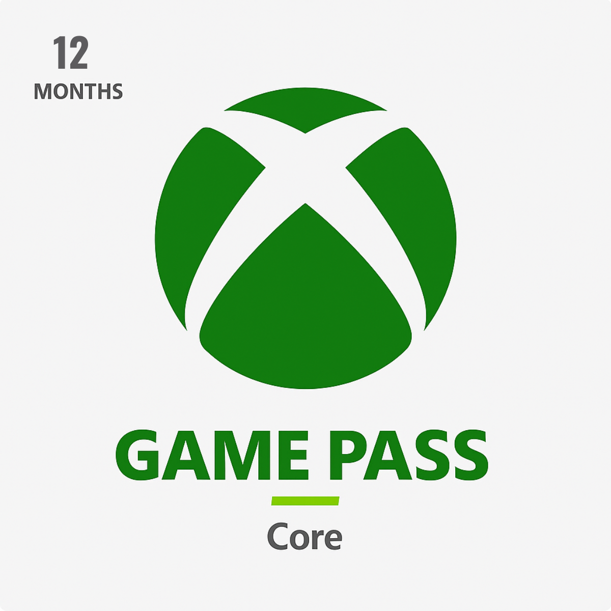 Xbox Game Pass Core - 12 Month Subscription