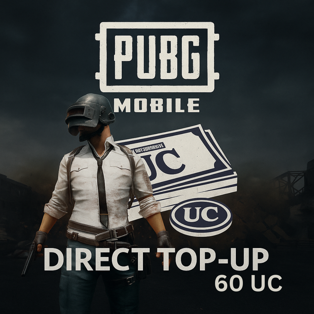 PUBG Mobile 60 UC [Direct Top Up] By ID