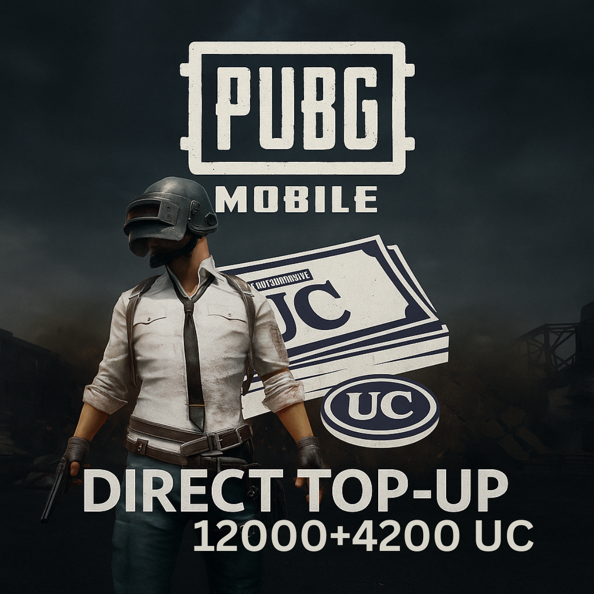 PUBG Mobile 12000 Or 12000 + 4200 UC [Direct Top Up]