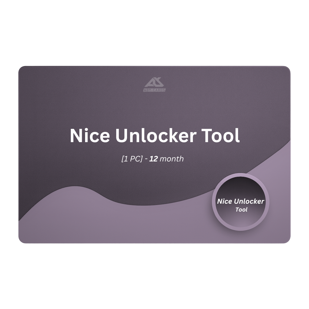 Nice Unlocker Tool [1 Year - 1 PC]