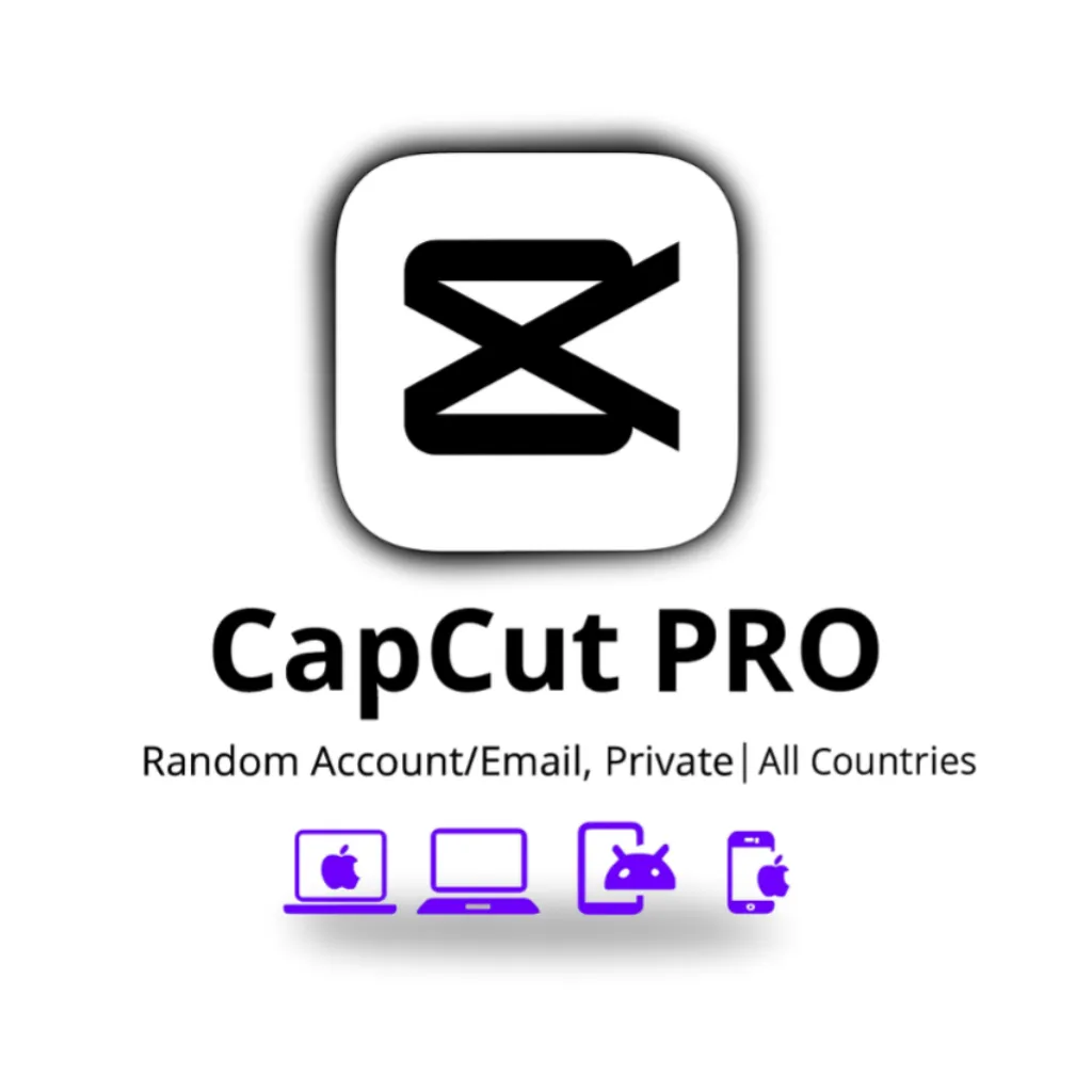 CapCut Pro 1 Month - Random Account/Email, Private | All Countries