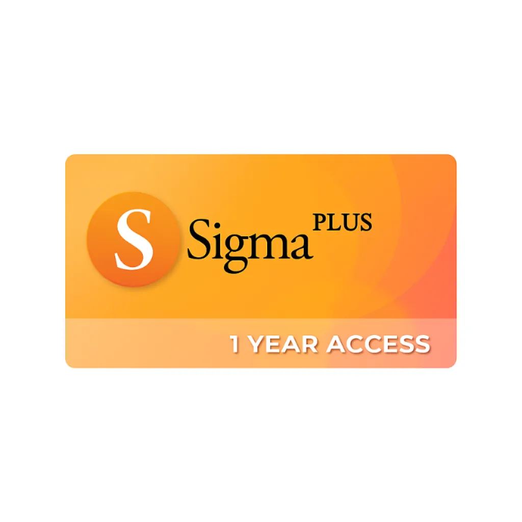 Sigma Plus 1 Year Activation BOX /DONGLE