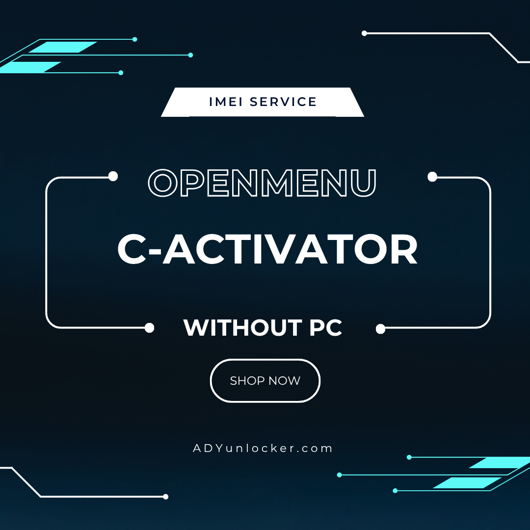 C-Activator OpenMenu WITHOUT PC