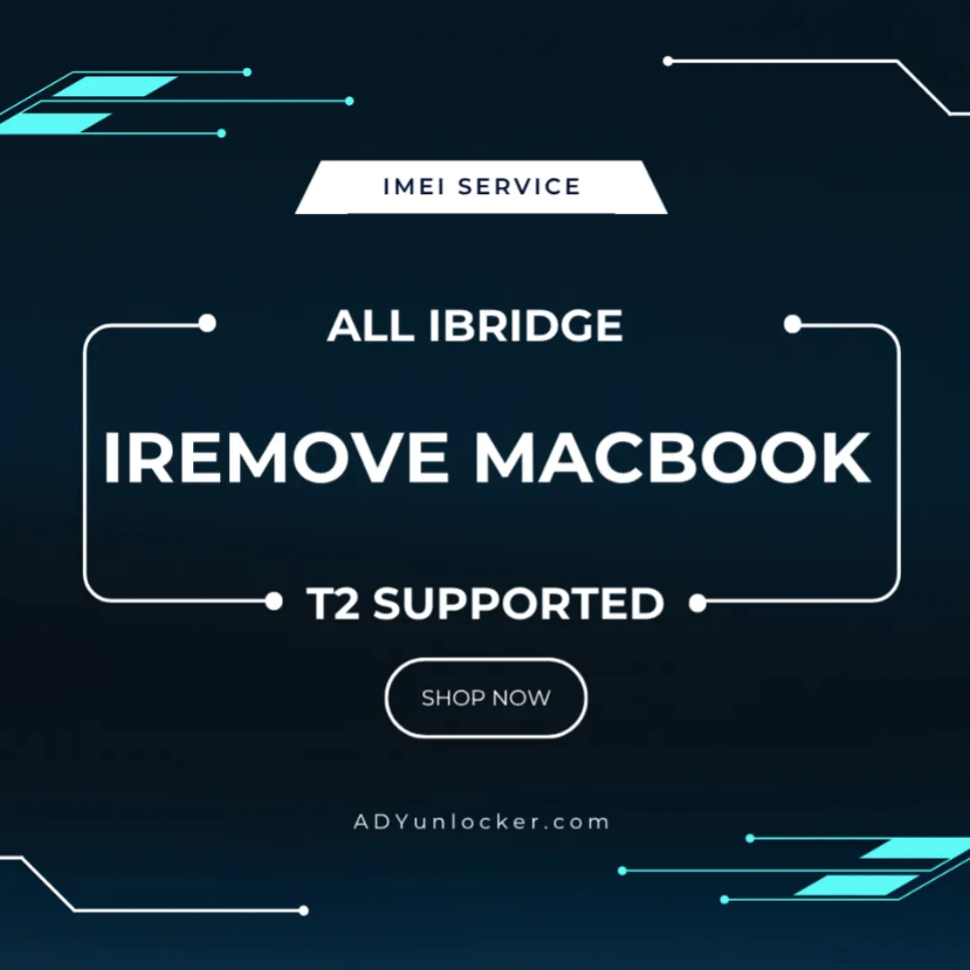 iRemove MacBook Untethered Bypass All iBridge For T2 Supported