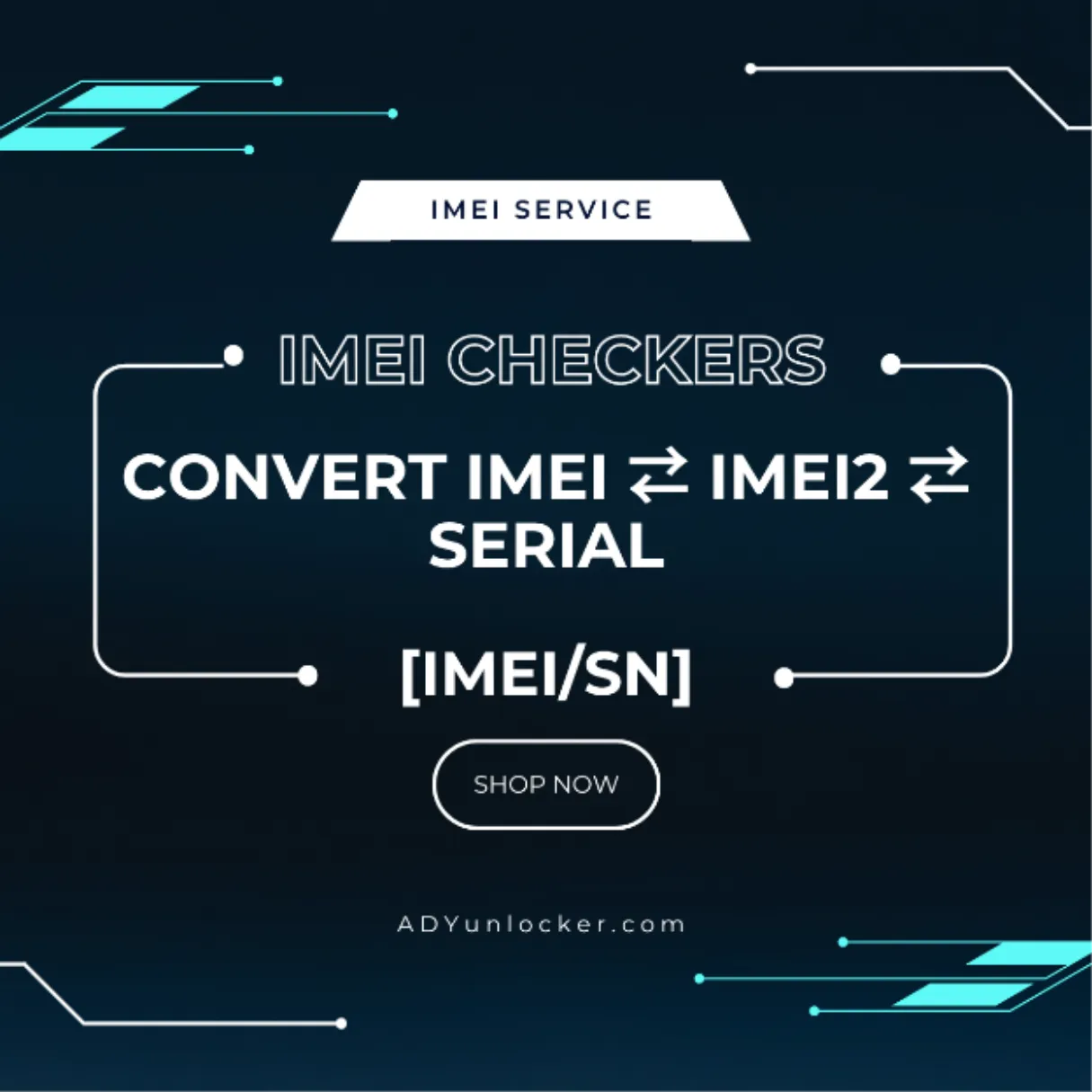 Convert IMEI ⇄ IMEI2 ⇄ Serial [IMEI/SN]