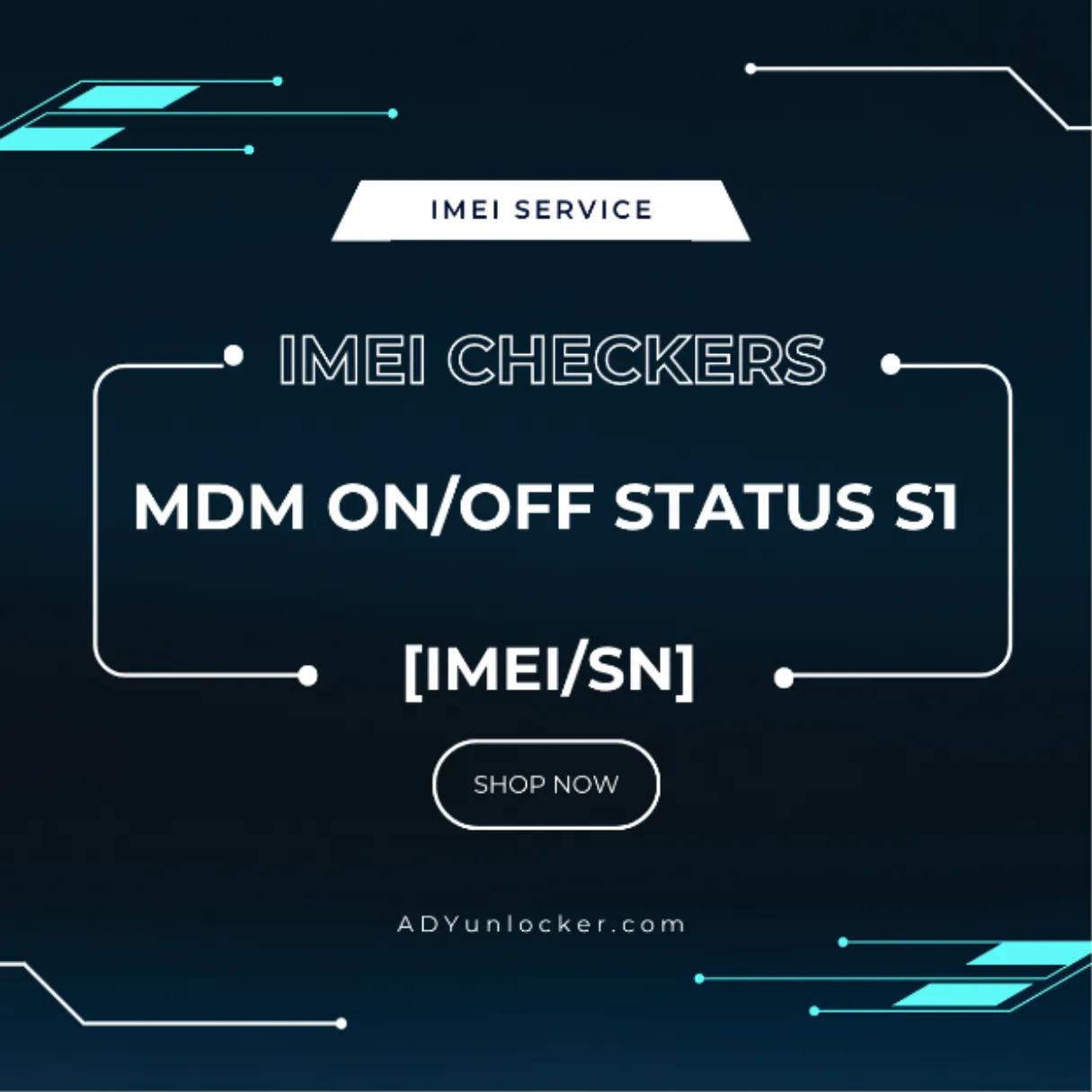 MDM On/Off Status S1 [IMEI/SN]
