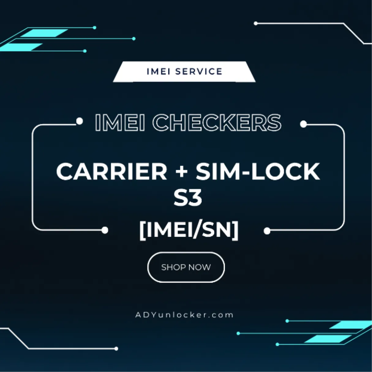 Carrier + SIM-Lock S3 [IMEI/SN]