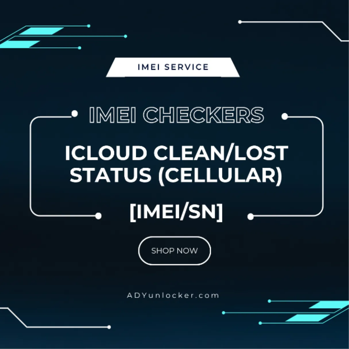 iCloud Clean/Lost Status (Cellular) [IMEI/SN]