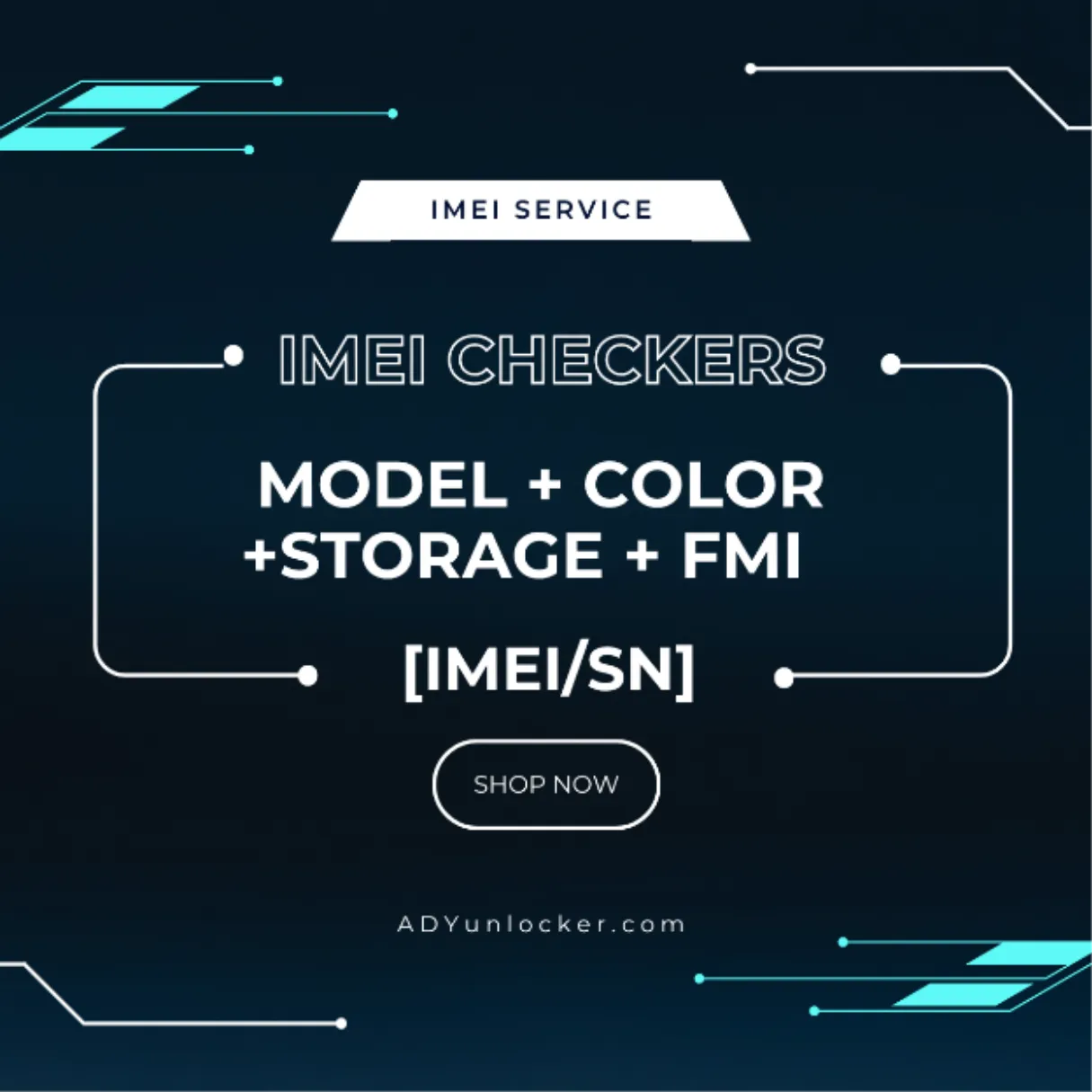 Model + Color + Storage + FMI [IMEI/SN]