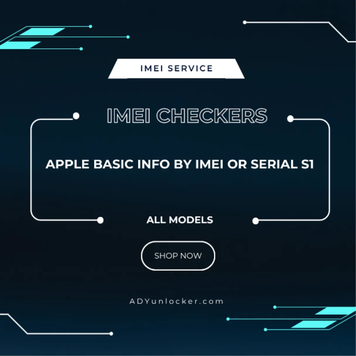Apple Basic Info by IMEI or Serial S1