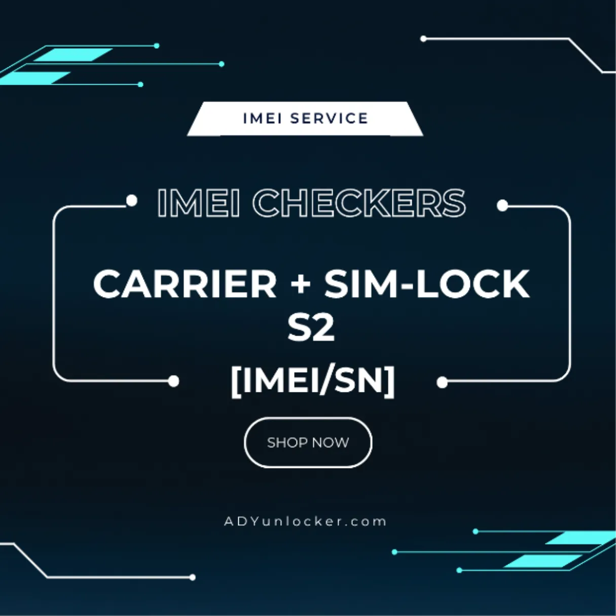 Carrier + SIM-Lock S2 [IMEI/SN]