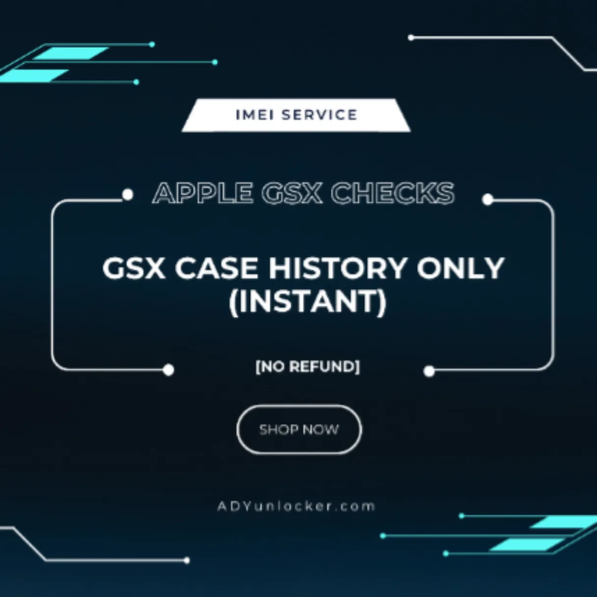 GSX Case History Only (Instant)