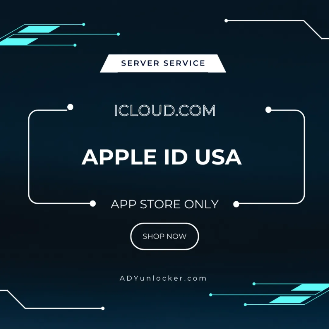 Apple ID USA - App Store Only - Icloud.com - 3Q 3A