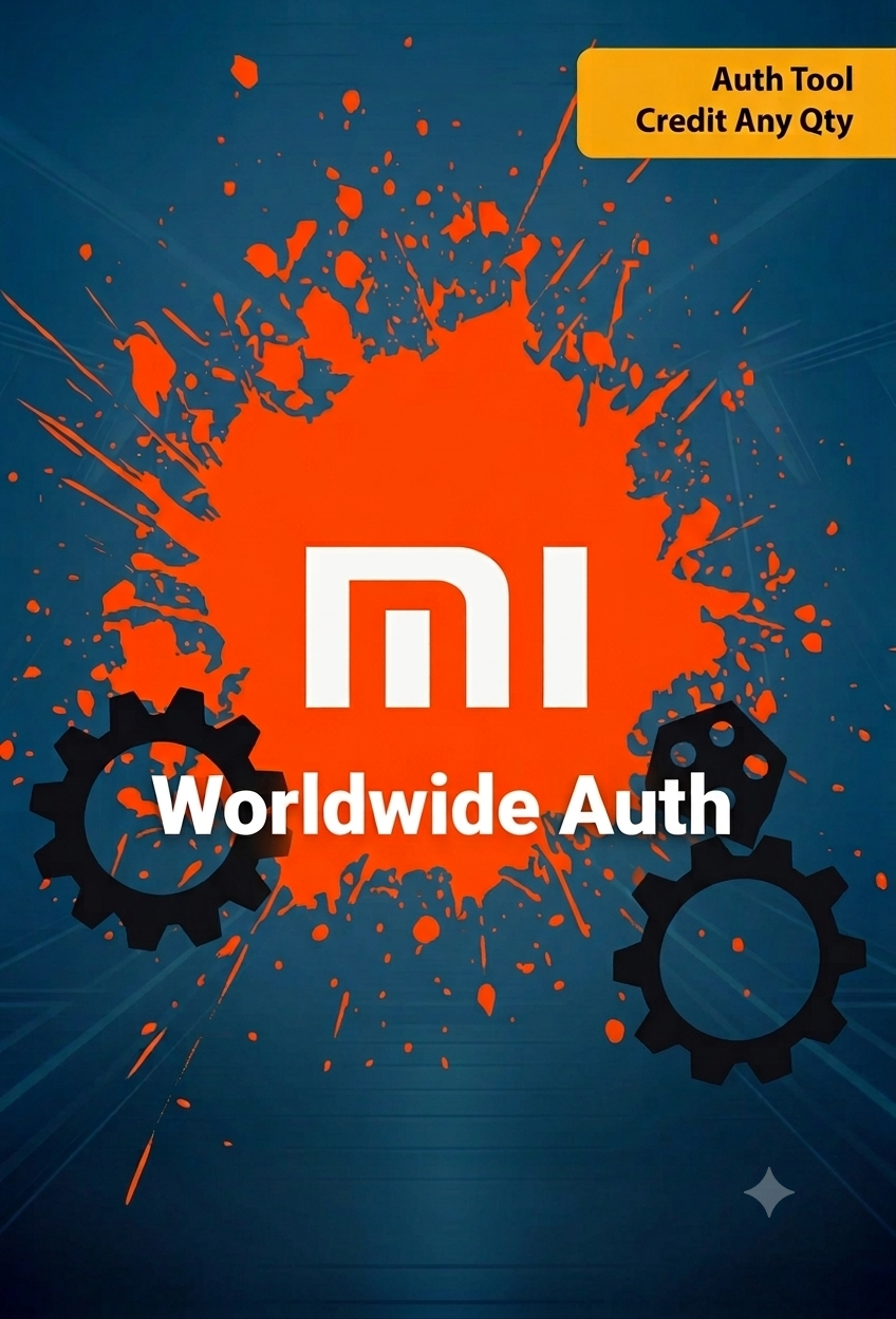 #6953 Worldwide Auth Xiaomi - Auth Flash / FRP - Credits Existing User