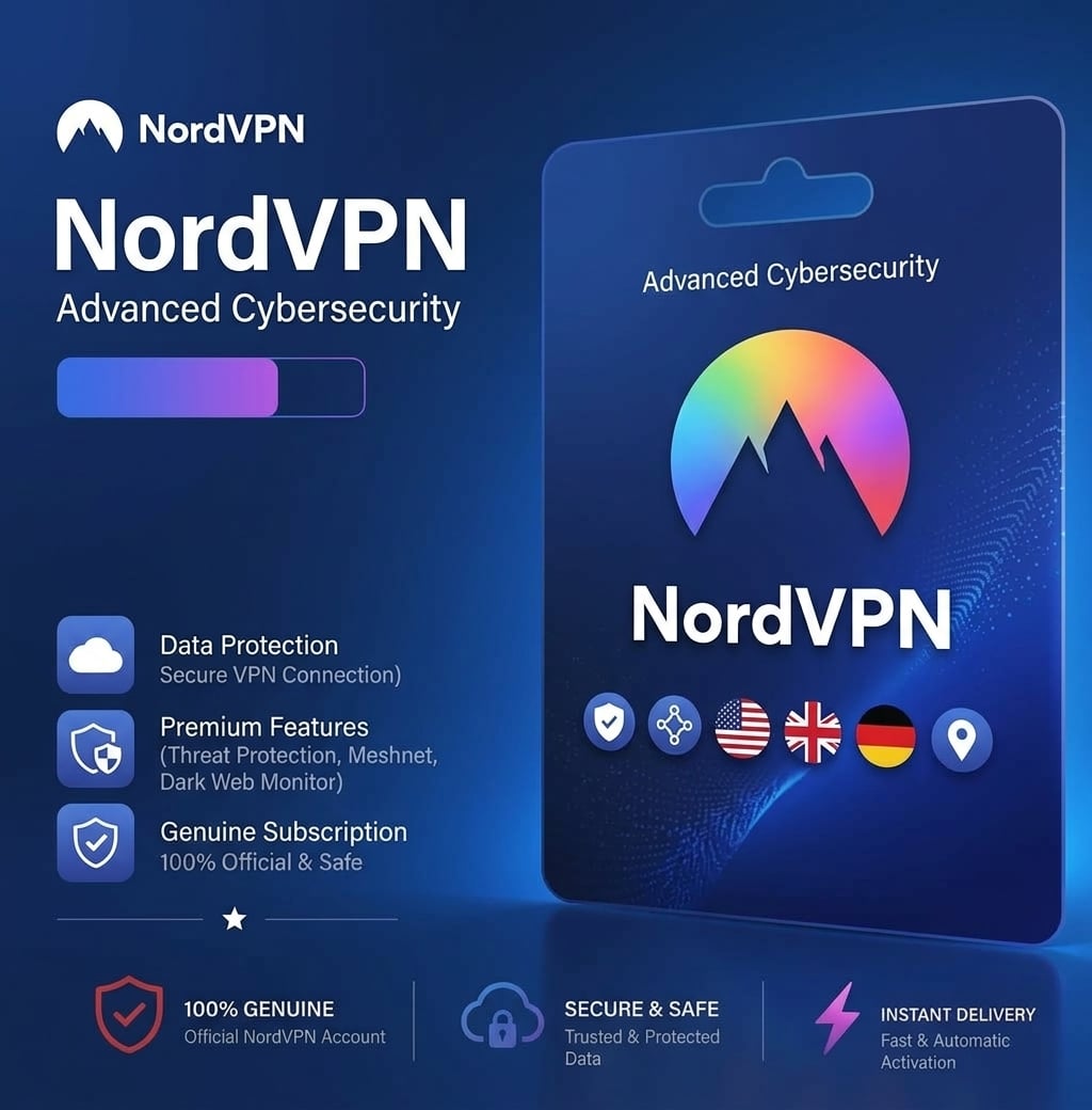 #2768 NordVPN 1 Month Subscription