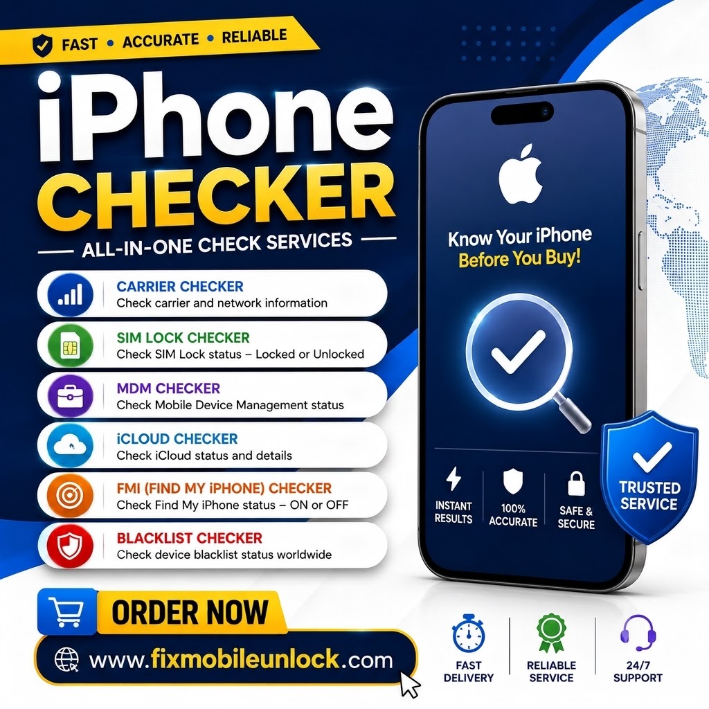 iPhone Carrier & SIM Lock Check