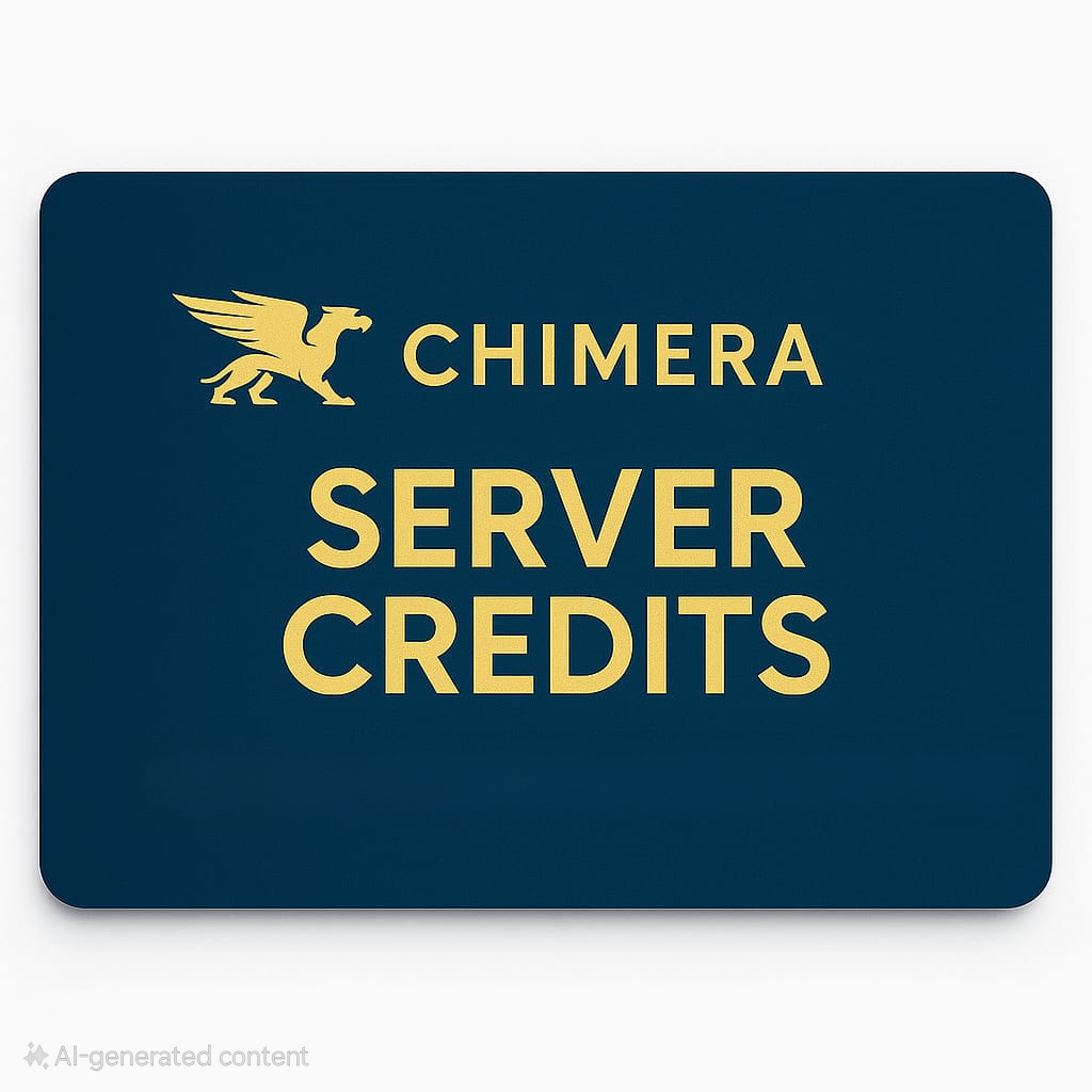Chimera Tool Credits (Any Quantity) [Instant Auto Api]