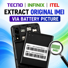 Tecno/Ifinix/Itel Original IMEI Extract From Battery Serial