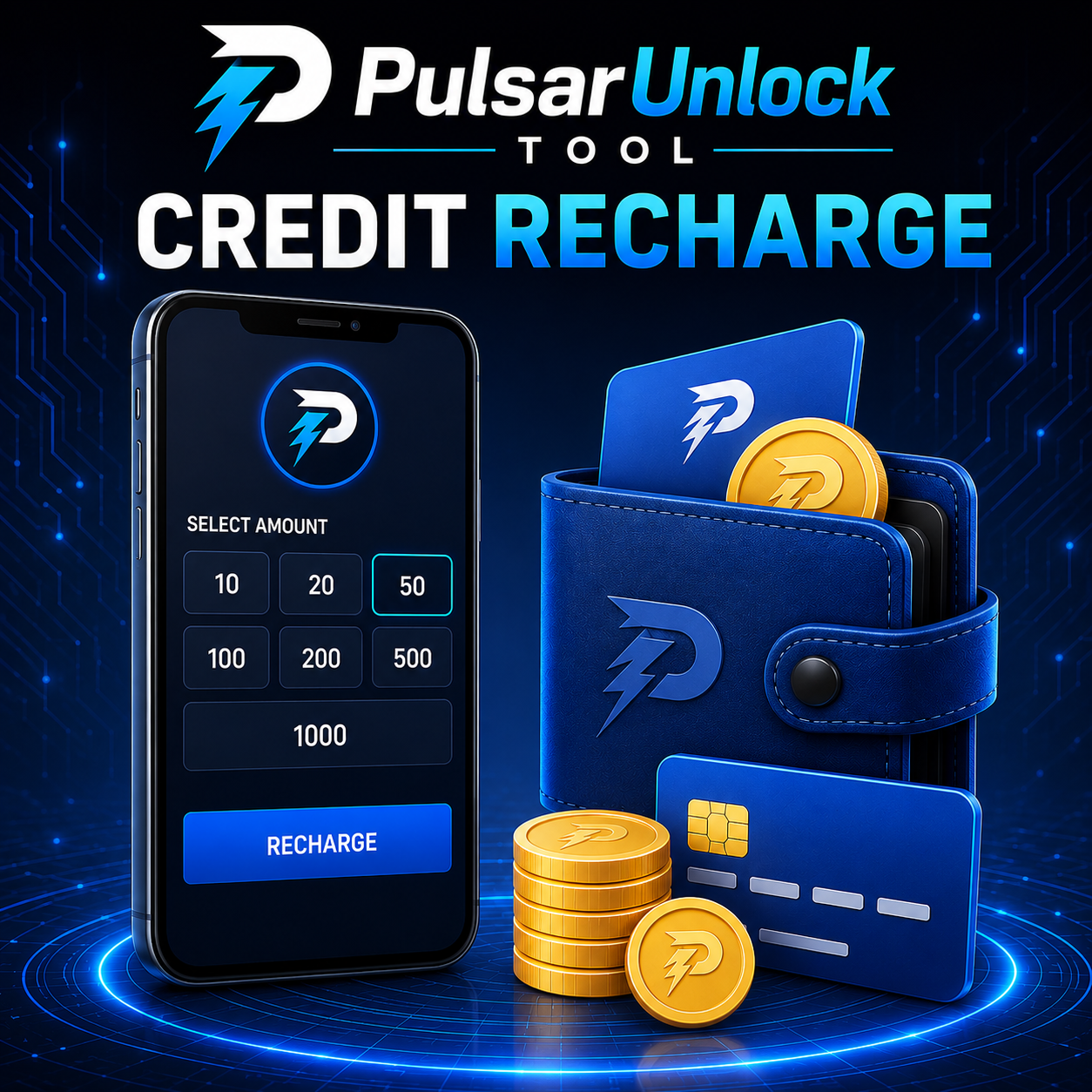 PulsarUnlock Tool Credit Recharge