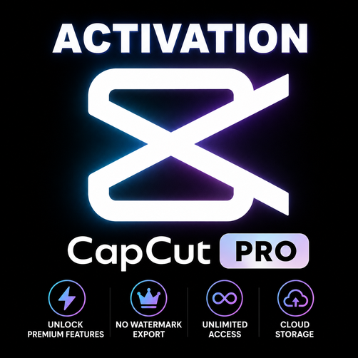 CapCut Pro 1 Month - Random Account/Email, Private | All Countries