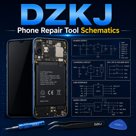 DZKJ PhoneRepair Tools Schematics Activation ( 1 Year > 3 PC) [INSTANT ]