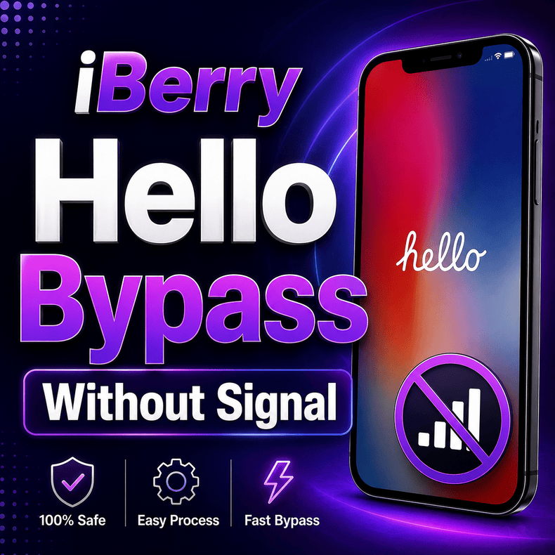 iBerry - iPhone 11 Hello Bypass Without Signal - iOS17-27