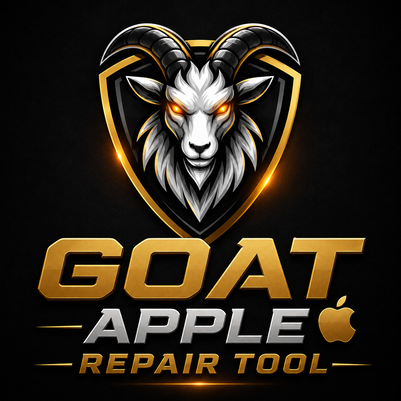 GOAT Bypass Tool iPhone/iPad FMI OFF Open Menu