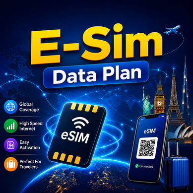 Orbitmobile E-Sim Global interet (10 GB / 30 Days)