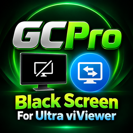 GCPro Black Screen for ultra viewer - 1 Year