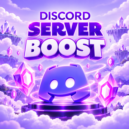 Discord Server Boost 20x | 3 Month | No Bot
