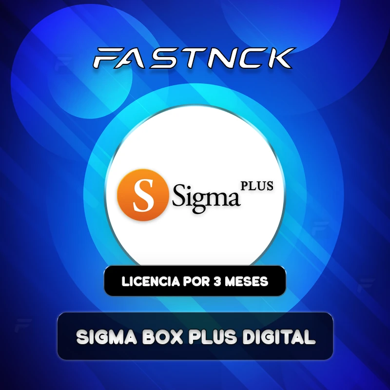 Licencia Digital para Sigma Plus por 3 Meses