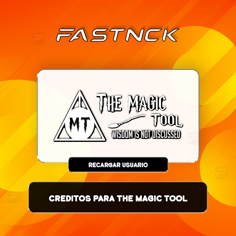 Creditos para The Magic Tool - Recargar un Usuario Existente