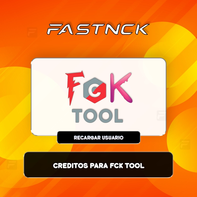 Creditos para FCK Tool - Recargar un Usuario Existente