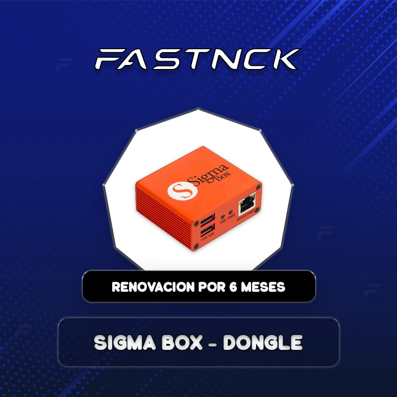 Renovacion para Sigma Plus (Box-Dongle) por 6 Meses