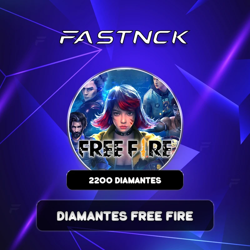 Codigos de Recarga para Free Fire - 2200 Diamantes