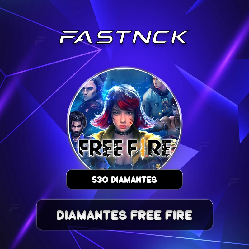 Codigos de Recarga para Free Fire - 530 Diamantes
