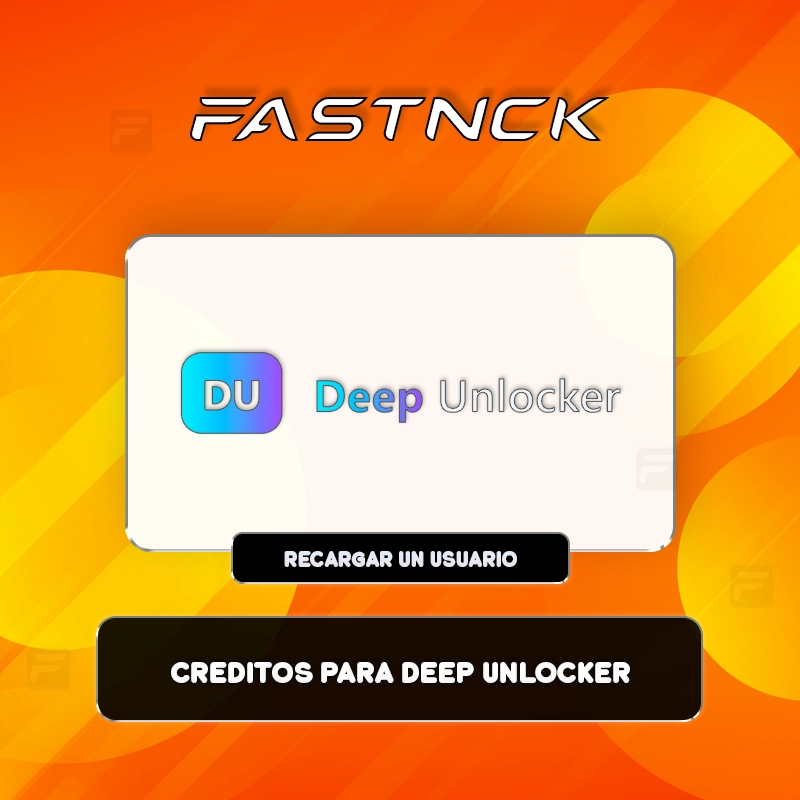 Creditos para Deep Unlocker - Recargar un Usuario Existente