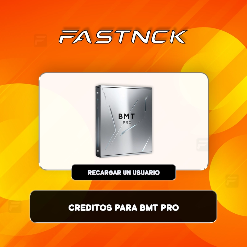 Creditos para BMT Pro - Recargar un Usuario Existente