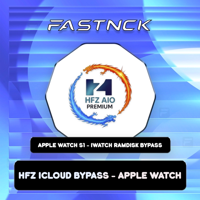 Registros HFZ iWatch Ramdisk iCloud Bypass - Apple Watch S1