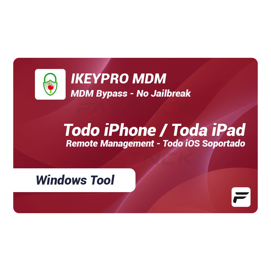 iKeyPro MDM Bypass para iPhone / iPad [Todo iOS - Todo Modelo]