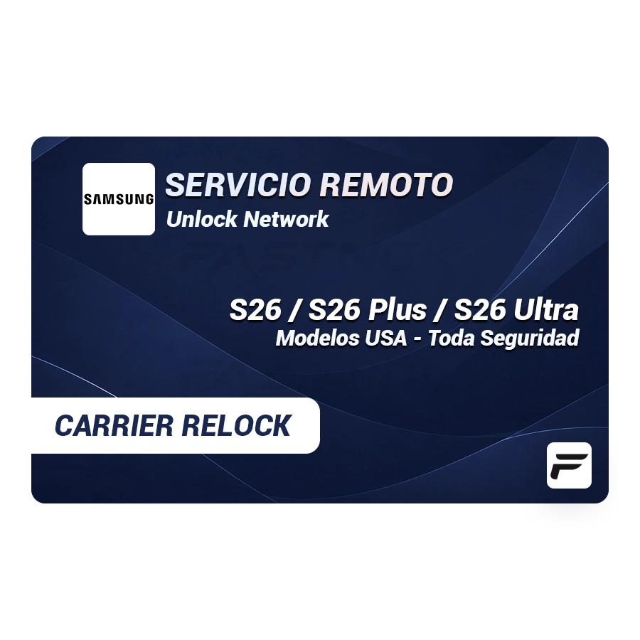 Samsung Remote Service Carrier Relock S26 S26 Plus S26 Ultra