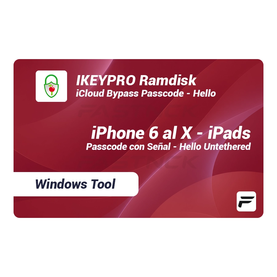 iKeyPro iCloud Bypass Ramdisk para iPhone / iPad [Hello-Passcode]