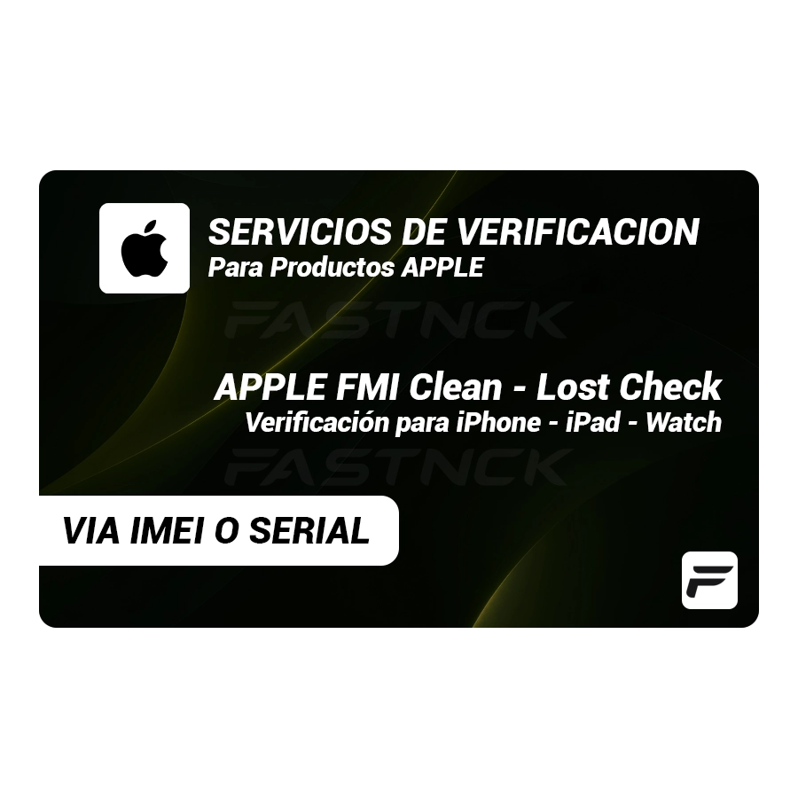 Apple Verificar Estado de Bloqueo de iCloud [Clean / Lost]