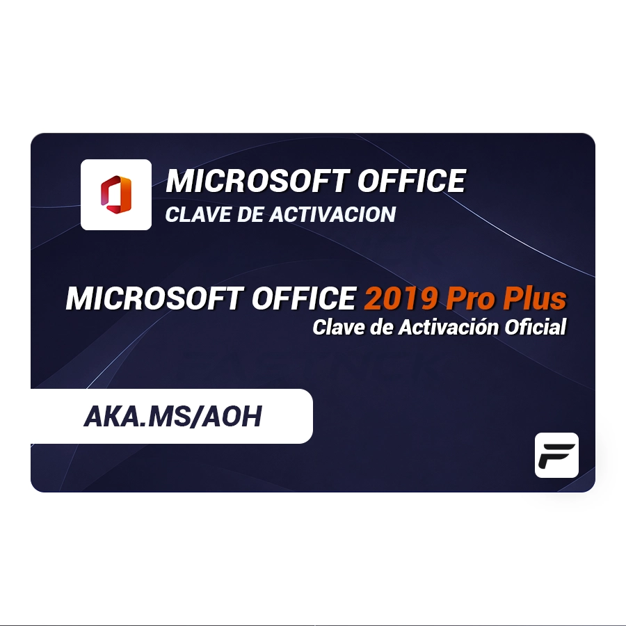 Licencia para Microsoft Office 2019 Professional Plus - AKAMSAOH