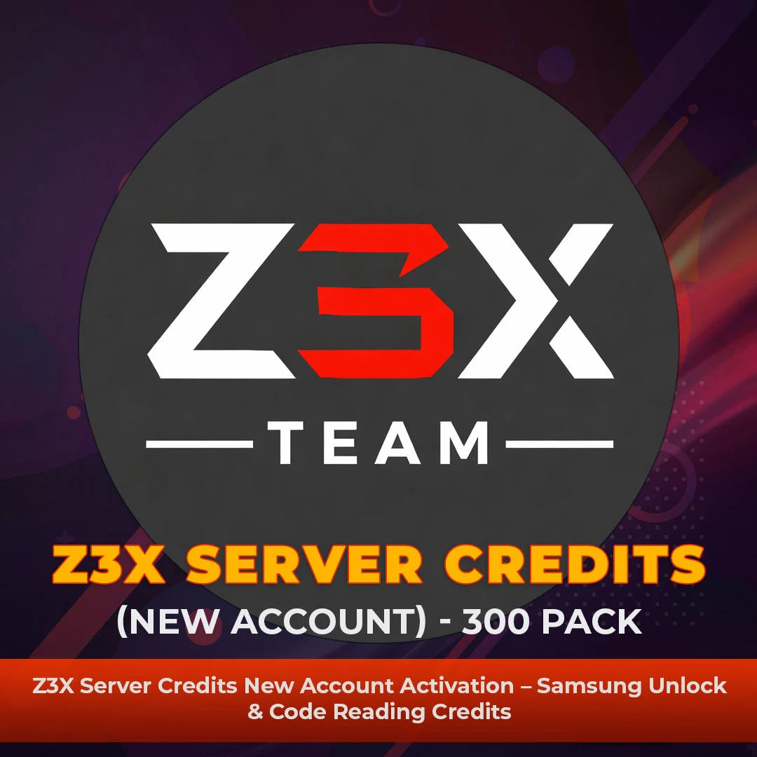 Z3X Unlock Credits – 300 Pack (Instant)