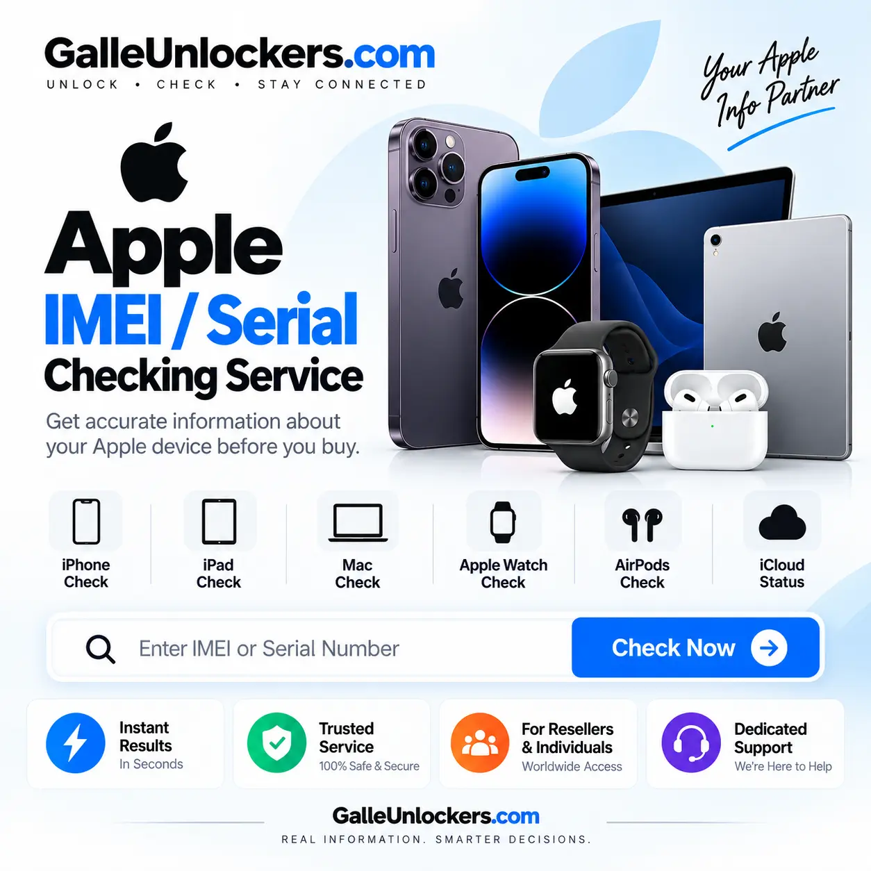 Apple iPhone Check Mini => Carrier + iCloud Lock (FMI) AUTO API⚡️
