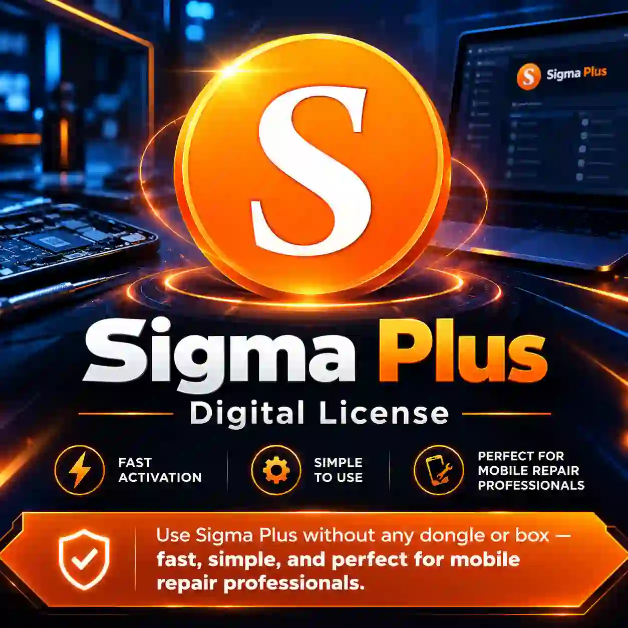 Sigma Plus Digital License (Without Box) Activation [3 Months]