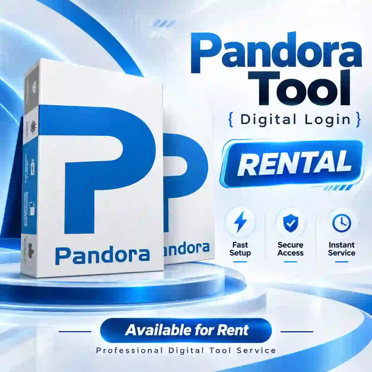 Pandora Tool { Digital } Login Rent ( 48 hours ) (Rental)